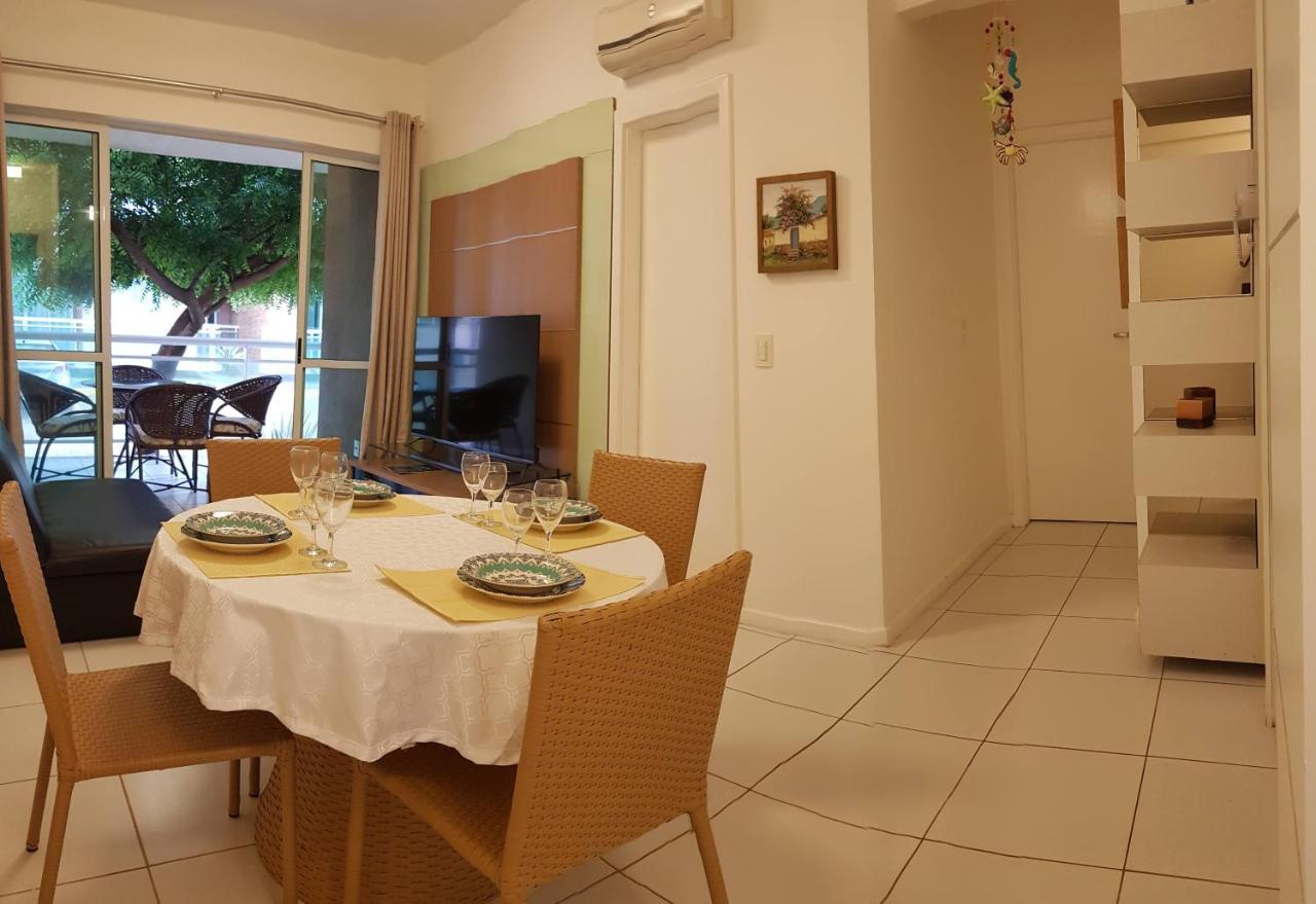 Palm Beach Porto Das Dunas, Apartamento Todo Climatizado Terreo A 350 Metros Beach Park Aquiraz Kültér fotó