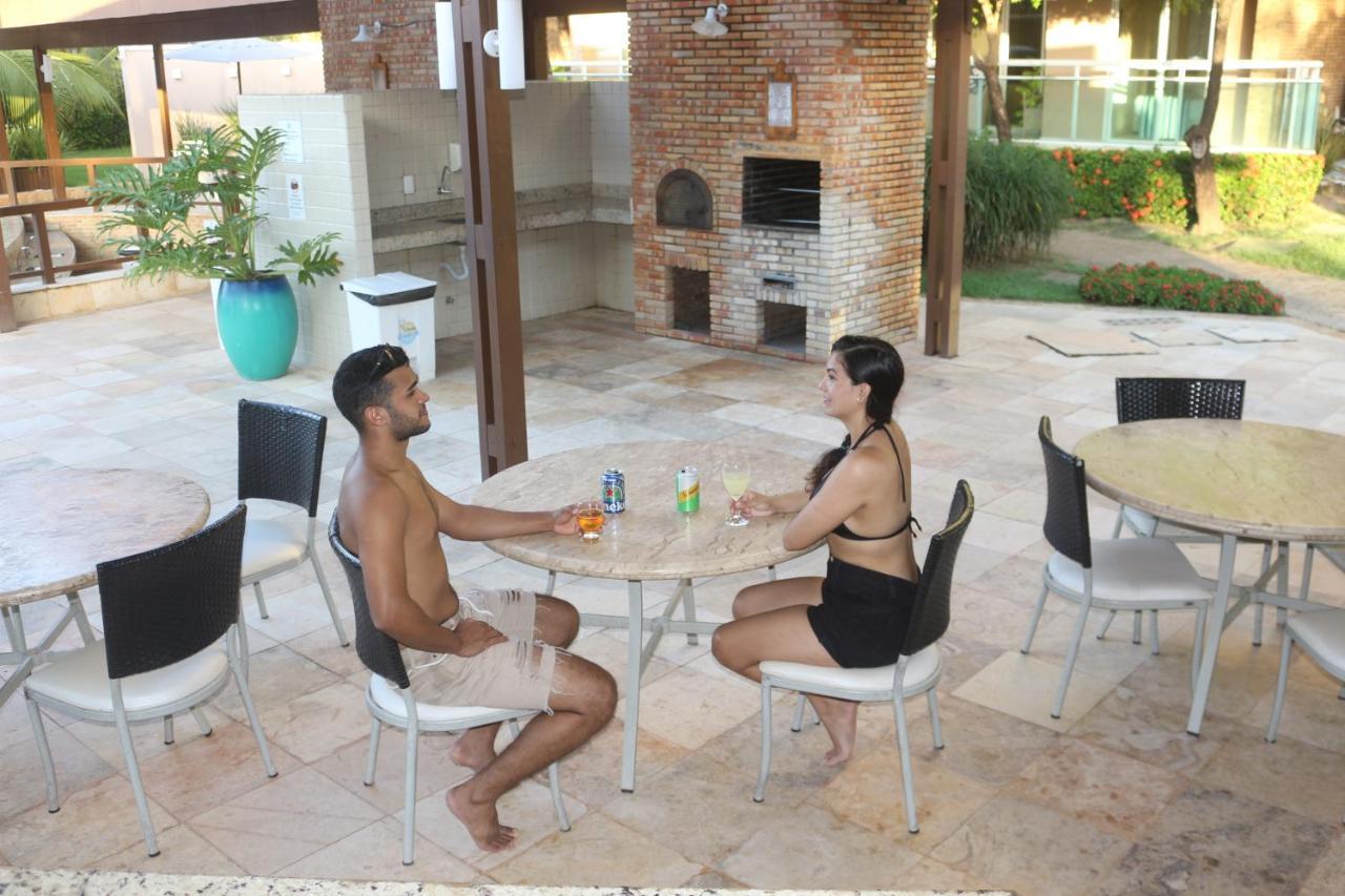 Palm Beach Porto Das Dunas, Apartamento Todo Climatizado Terreo A 350 Metros Beach Park Aquiraz Kültér fotó