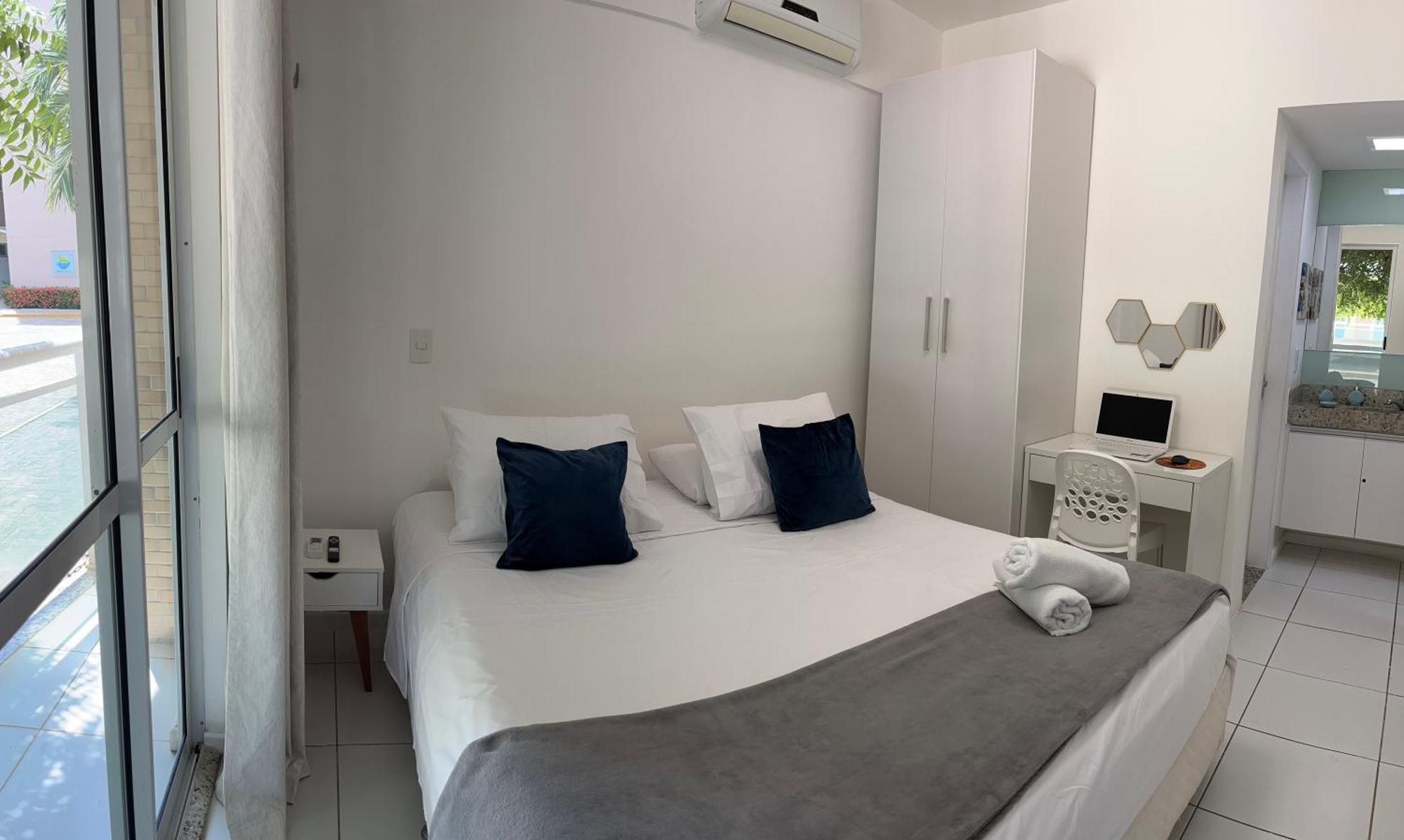 Palm Beach Porto Das Dunas, Apartamento Todo Climatizado Terreo A 350 Metros Beach Park Aquiraz Kültér fotó