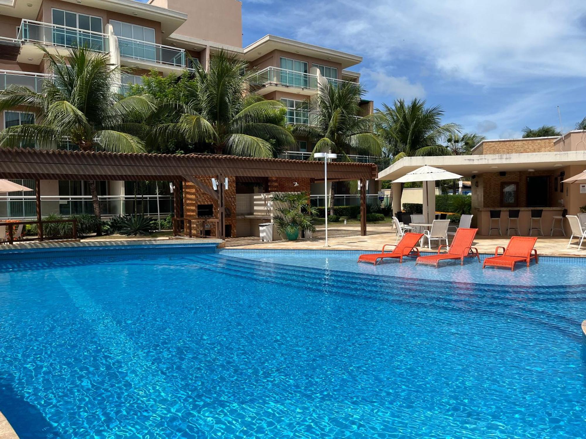 Palm Beach Porto Das Dunas, Apartamento Todo Climatizado Terreo A 350 Metros Beach Park Aquiraz Kültér fotó